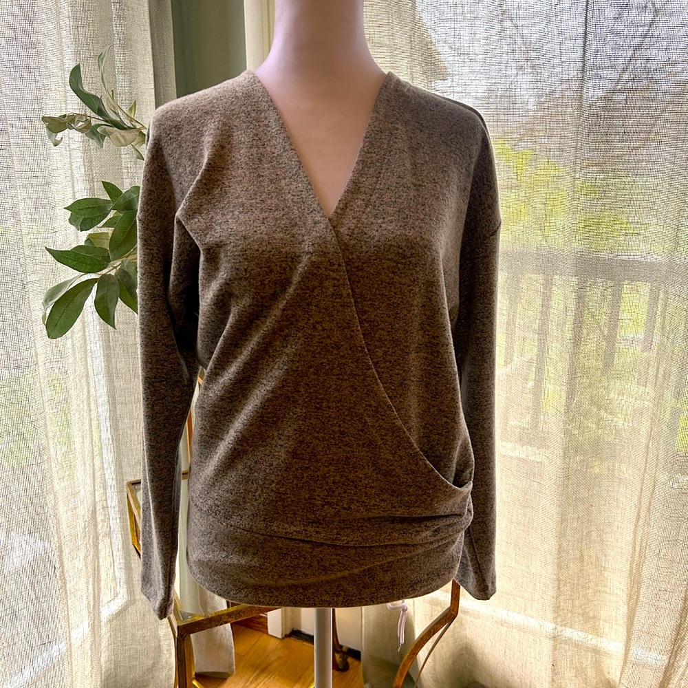 White House Black Market grey sweater